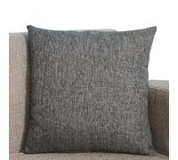 ZZDZW Taie Oreiller 65X65/60x60/80x80/50 X 70，Lot De 2 Housses De Coussin Canapé,Taie d'oreiller en Lin Housse Oreiller pour Salon Moderne pour Couverture Oreiller(Gris foncé,70cmx100cm Set of 2)