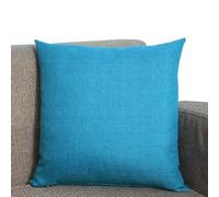 ZZDZW Taie Oreiller 65X65/60x60/80x80/50 X 70，Lot De 2 Housses De Coussin Canapé,Taie d'oreiller en Lin Housse Oreiller pour Salon Moderne pour Couverture Oreiller(Lake Blue,80cmx120cm Set of 2)