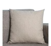 ZZDZW Taie Oreiller 65X65/60x60/80x80/50 X 70，Lot De 2 Housses De Coussin Canapé,Taie d'oreiller en Lin Housse Oreiller pour Salon Moderne pour Couverture Oreiller(Dark Beige,40cmx90cm Set of 2)
