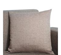 ZZDZW Taie Oreiller 65X65/60x60/80x80/50 X 70，Lot De 2 Housses De Coussin Canapé,Taie d'oreiller en Lin Housse Oreiller pour Salon Moderne pour Couverture Oreiller(Brown-White,60cmx70cm Set of 2)