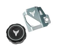 ZZEVLQTQP Couvercle de réservoir de Liquide de Frein arrière de Moto, Compatible avec MT07 MT09 MT10 MT03 MT25 MT125 MT 07 09, Protecteur de réservoir d'huile