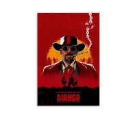ZZFHLBSC Django Unchained Poster sur toile de films et séries télévisées classiques - Décoration murale pour chambre à coucher - 20 x 30 cm - Style sans cadre