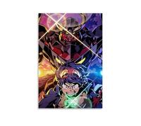 ZZFHLBSC Gurren Lagann Poster décoratif sur toile pour chambre à coucher Style classique et bonne réputation 40 x 60 cm