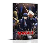ZZFHLBSC Mashle Magic And Muscles Poster sur toile d'anime classique et exceptionnel - Décoration murale pour chambre à coucher - 20 x 30 cm - Style cadre