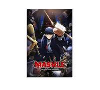 ZZFHLBSC Mashle Magic And Muscles Poster sur toile de dessin animé classique et exceptionnel - Décoration murale pour chambre à coucher - 50 x 75 cm - Style sans cadre