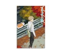 ZZFHLBSC Natsume's Book of Friends Poster sur toile d'anime classique et exceptionnel, décoration murale, peinture pour chambre à coucher, 50 x 75 cm, style sans cadre
