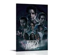 ZZFHLBSC Poster sur toile de films et séries télévisées classiques Teen Wolf - Décoration murale - Peintures à suspendre pour chambre à coucher - 30 x 45 cm - Style cadre