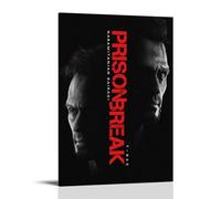 ZZFHLBSC Prison Break - Impression sur toile de films et séries télévisées classiques - Décoration murale pour chambre à coucher - 60 x 90 cm - Style cadre