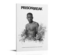 ZZFHLBSC Prison Break - Impression sur toile de films et séries télévisées classiques - Décoration murale - Peintures à suspendre pour chambre à coucher - 30 x 45 cm - Style cadre