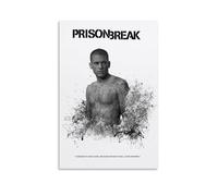 ZZFHLBSC Prison Break - Impression sur toile de films et séries télévisées classiques - Décoration murale - Pour chambre à coucher - 20 x 30 cm - Style sans cadre
