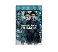 ZZFHLBSC Sherlock Holmes - Affiches sur toile de films et séries télévisées classiques - Décoration murale - Peintures à suspendre pour chambre à coucher - 60 x 90 cm - Style sans cadre