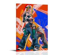 ZZFHLBSC Soul Eater Poster sur toile d'anime classique et exceptionnel - Décoration murale pour chambre à coucher - 60 x 90 cm - Style cadre