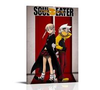 ZZFHLBSC Soul Eater Poster sur toile d'anime classique et exceptionnel - Décoration murale pour chambre à coucher - 40 x 60 cm - Style cadre