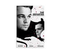 ZZFHLBSC The Departed Poster sur toile de films et séries télévisées classiques pour chambre à coucher, 20 x 30 cm, sans cadre