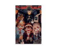 ZZFHLBSC Toilet-Bound Hanako-kun Poster sur toile classique et bonne réputation - Décoration murale pour chambre à coucher - 50 x 75 cm - Style sans cadre