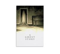 ZZFHLBSC Une histoire de fantômes - Affiches sur toile de films et séries télévisées classiques - Décoration murale - Peintures à suspendre pour chambre à coucher - 50 x 75 cm - Style sans cadre