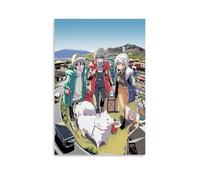 ZZFHLBSC Yuru Camp Poster sur toile pour chambre à coucher, style anime, classique, sans cadre, 20 x 30 cm