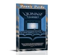 ZZFIAY Donnie Darko Poster sur toile imperméable, anti-traces de doigts, résistant à l'usure, peinture décorative durable et durable, convient pour un couloir d'entrée, style cadre, 30 x 45 cm
