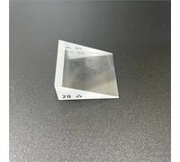 ZZGXWM Prisme optique personnalisé pour correction du strabisme | Lentille triangulaire en verre pour une utilisation ophtalmique (20 degrés)