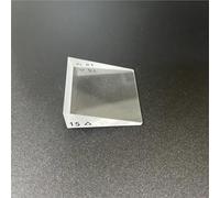 ZZGXWM Prisme optique personnalisé pour correction du strabisme | Lentille triangulaire en verre pour une utilisation ophtalmique (15 degrés)