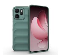ZZHAO Coque Silicone Liquide pour Oppo Reno 14 F 5G/ Reno 14 FS 5G avec Protection Anti-germes et Doublure Douce en Microfibre, Housse Full Body Protection Étui Antichoc (Vert)