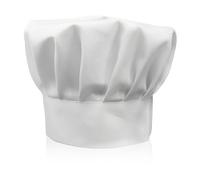 ZZHBOO One White Chef Hat, Professional Cook Cap for Kitchen, Restaurant, Baking, Cooking, Culinary