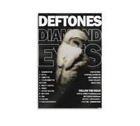 ZZHCMP Deftones Diamond EyesWall Poster sur toile pour décoration de salon, chambre à coucher et bureau, antisalissure, imperméable, résistant à l'humidité, cadeau pour jeunes, sans cadre, 30 x 45 cm
