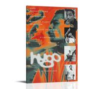 ZZHCMP Hugo-Loyle Carner Poster mural sur toile pour salon, chambre à coucher et bureau, antisalissures, imperméable, résistant à l'humidité, cadeau pour jeunes, style cadre 30 x 45 cm