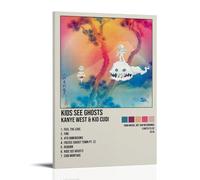 ZZHCMP Kids See GhostsWall Poster sur toile pour décoration de salon, chambre à coucher et bureau, antisalissure, imperméable, résistant à l'humidité, cadeau pour jeunes, style cadre 40 x 60 cm