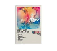 ZZHCMP Kids See GhostsWall Poster sur toile pour décoration de salon, chambre à coucher et bureau, antisalissure, imperméable, résistant à l'humidité, cadeau pour jeunes, sans cadre, 40 x 60 cm