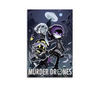 ZZHCMP Poster mural sur toile murder drones - Décoration pour salon, chambre à coucher et bureau - Anti-salissure - Imperméable et résistant à l'humidité - Cadeau pour jeunes - Sans cadre - 20 x 30 cm