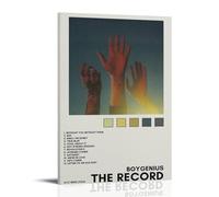 ZZHCMP Poster mural The Record by BoygeniusMural sur toile pour décoration de salon, chambre à coucher et bureau, antisalissures, imperméable et résistant à l'humidité, cadeau pour jeunes, 40 x 60 cm