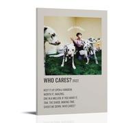 ZZHCMP Poster mural « Who Cares? » de Rex Orange CountyWall - Décoration pour salon, chambre à coucher et bureau - Antifouling - Imperméable et résistant à l'humidité - Cadeau pour jeunes - 50 x 75 cm