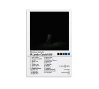 ZZHCMP Poster sur toile Destroy Lonely If Looks Could KillMural - Décoration de salon, chambre à coucher et bureau - Imperméable et résistant à l'humidité - Cadeau pour jeunes - Style sans cadre - 50