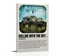 ZZHCMP Poster sur toile Pierce The Veil Collide with The SkyMural - Décoration pour salon, chambre à coucher et bureau - Antifouling - Imperméable et résistant à l'humidité - Cadeau pour jeunes - 60 x