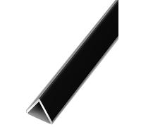 ZZHKVYUMH Protection d'angle en Alliage d'aluminium épais - Protection d'angle Murale Auto-adhésive for la décoration de la Maison, du Bureau et de l'école(Black,100cm)