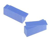 ZZHXSM Lot de 30 coussinets thermiques en silicone réutilisables pour CPU SSD, chaque épaisseur convient pour dissipateur thermique GPU, puce CPU conduction thermique ou conduction thermique LED (bleu