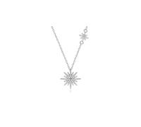 ZZHYGM Collier pendentif hexagramme moissanite diamant pour femme 100 % tournesol bijoux cadeaux lumière