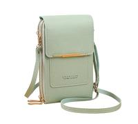 ZZHYTANG Pride Women's Crossbody Phone Wallet with Touchscreen Window - Trendy Minimalist Elegant Style(Vert,A)