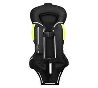 ZZJCY Veste de moto de moto avec airbag réfléchissant avancé, convient aux hommes et aux femmes d'adultes, noir, XXL