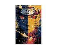 ZZJFFBSS Poster d'anime Naruto- Uzumaki Narutos Path to Becoming Hokage - Décoration murale moderne à suspendre - 40 x 60 cm