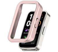 ZZjingli - Coque de Protection Creuse en Polycarbonate for Huawei Band 10/10 NFC/9/9 NFC (Noir, Vert, Rose, etc.)(Rose)