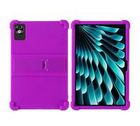 ZZjingli Étui de Protection Antichoc en Silicone for Tablette DOOGEE T40 Pro avec Support (Arc-en-Ciel) (Bleu Ciel) (Noir), etc.(Violet)
