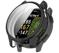 ZZjingli Étui de Protection Complet en TPU galvanisé for Montre Garmin Approach S50 (Couleur Transparente) (Argent) (Or Rose), etc.(Black)
