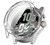 ZZjingli Étui de Protection for Montre for Ticwatch Atlas avec Film trempé intégré(Transparent Color)