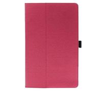 ZZjingli Étui en Cuir magnétique Antichoc Pliable for Tablette TCL Tab 11 Gen 2 (Bleu foncé, Marron, Rouge, etc.)(Red)