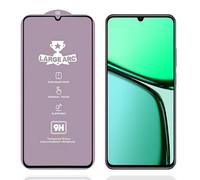 ZZjingli Film Verre Trempé Film de Protection en Verre trempé 9H à Grand Arc en Aluminium de 0,4 mm for Realme C61/C63/Note 60(Color2)