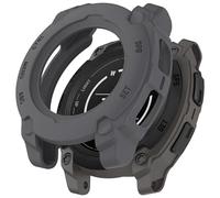 ZZjingli for Garmin Instinct E 40 mm, Demi-Couverture Creuse, étui de Protection en TPU (Orange), Starlight, Bleu, etc.(Gray)
