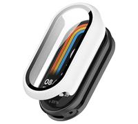 ZZjingli for Xiaomi Mi Band 8/9 en céramique/10 en céramique trempé Film de Protection PC intégré(Blanc)
