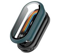 ZZjingli for Xiaomi Mi Band 8/9 en céramique/10 en céramique trempé Film de Protection PC intégré(Pine Green)